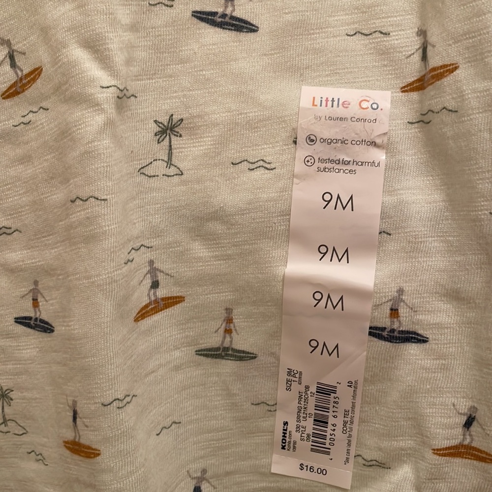 9m NWT little co shirt and shorts bundle - Picture 8 of 8
